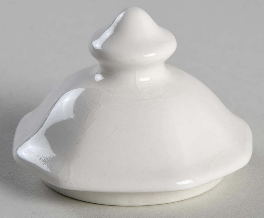 Homespun Brown Lid for Sugar Bowl by J & G Meakin-1