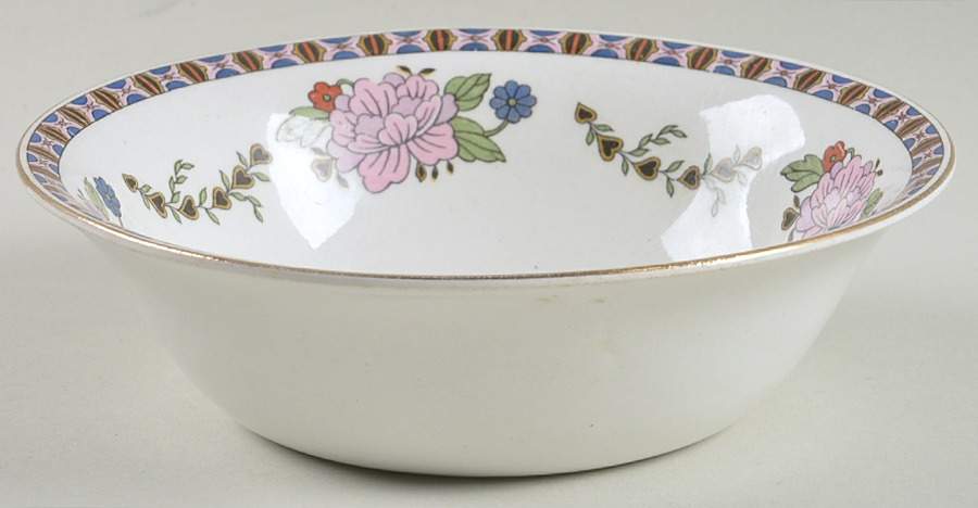 Indian Prince Coupe Cereal Bowl by J & G Meakin-1
