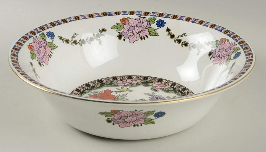 Indian Prince 8" Round Vegetable Bowl by J & G Meakin-1