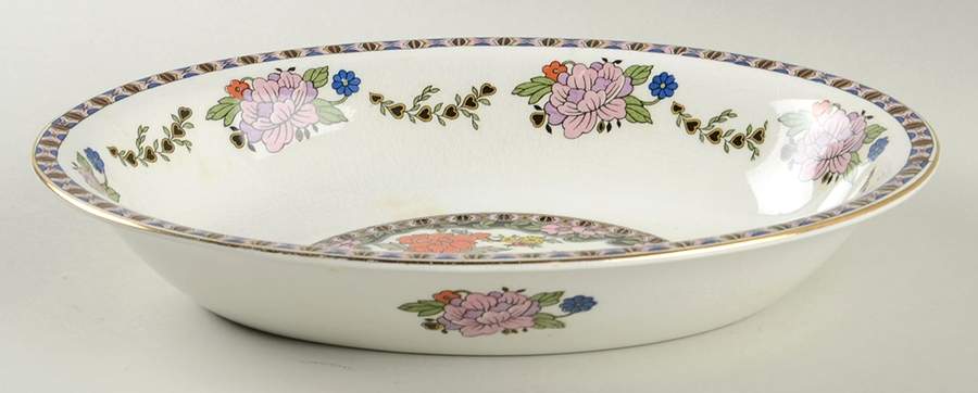 Indian Prince 10" Oval Vegetable Bowl by J & G Meakin-1
