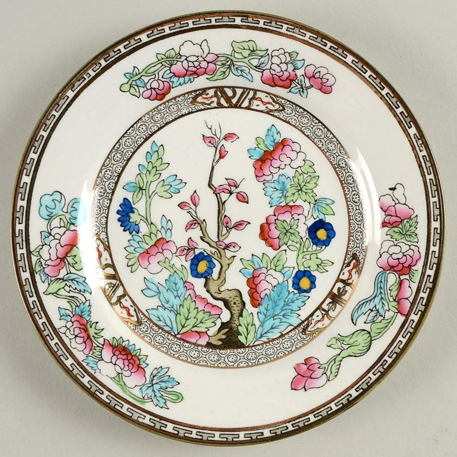 Indian Tree (Smooth Edge, Multi) Bread & Butter Plate by J & G Meakin-1