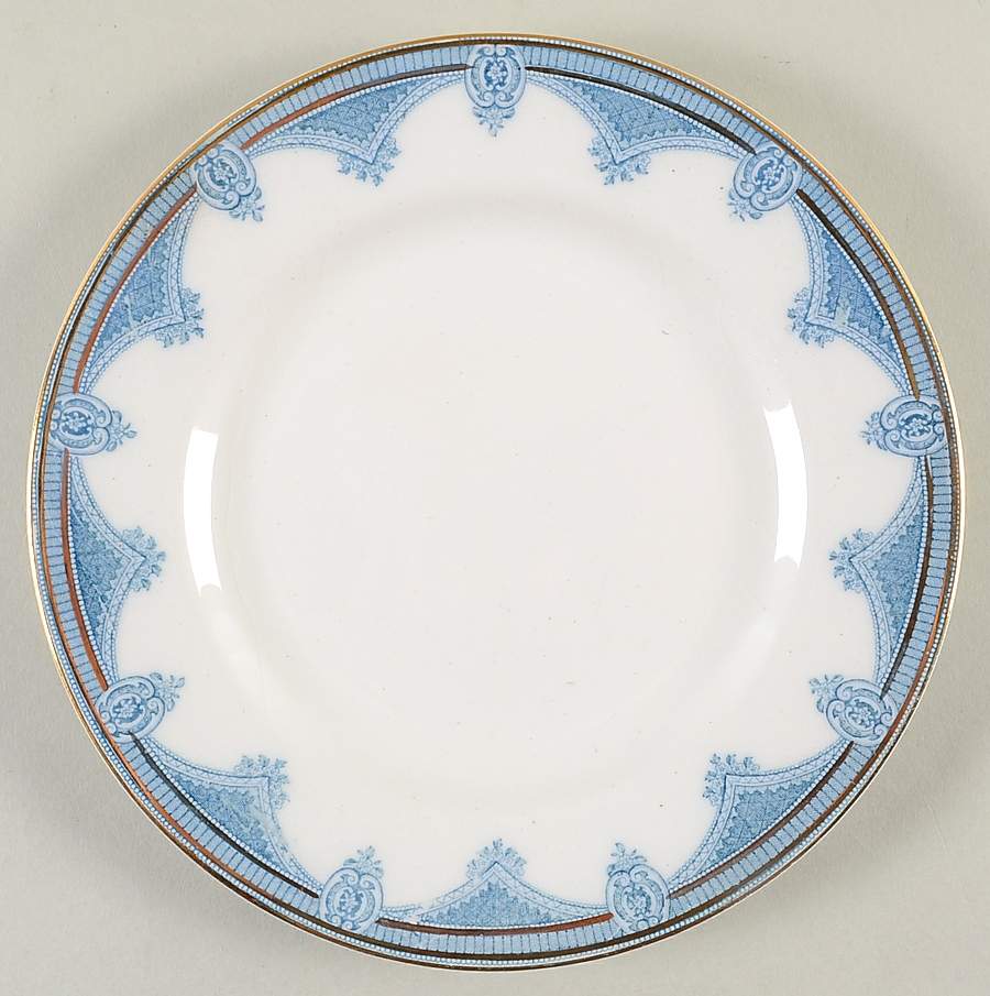 Ipswich Blue Salad Plate by J & G Meakin-1