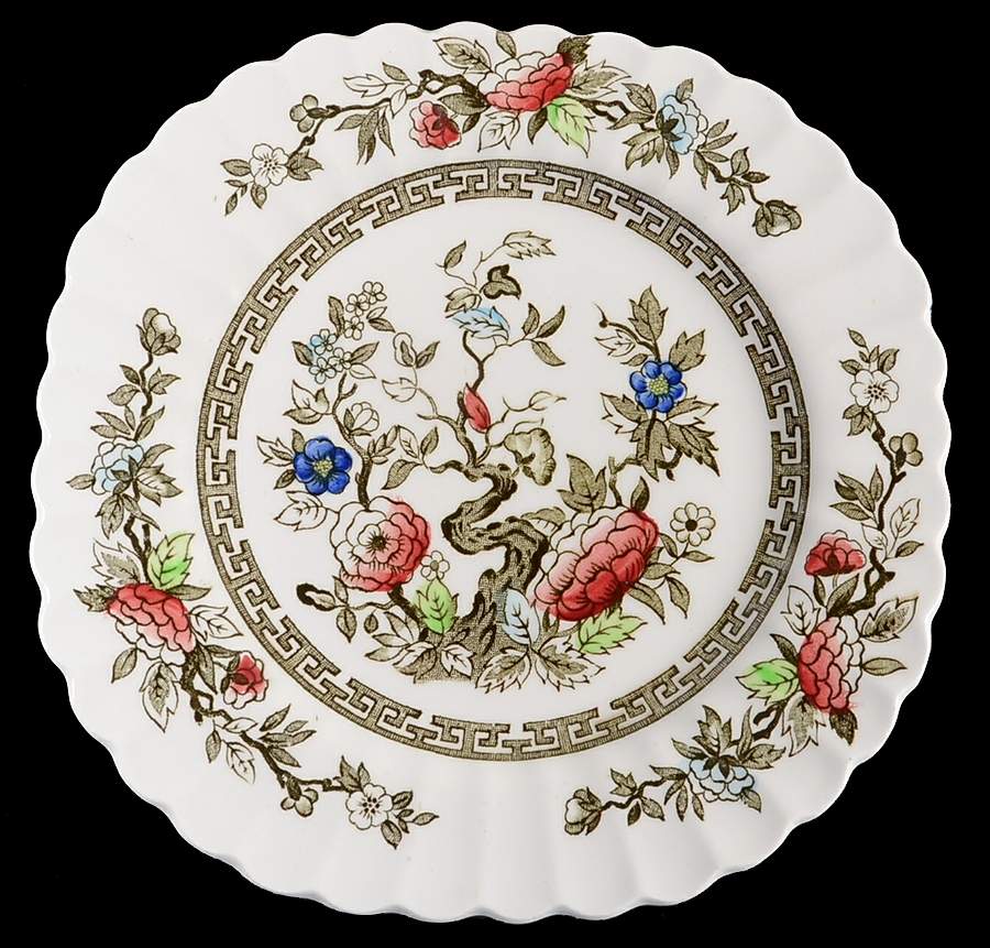 Kashmir Square Bread & Butter Plate by J & G Meakin-1