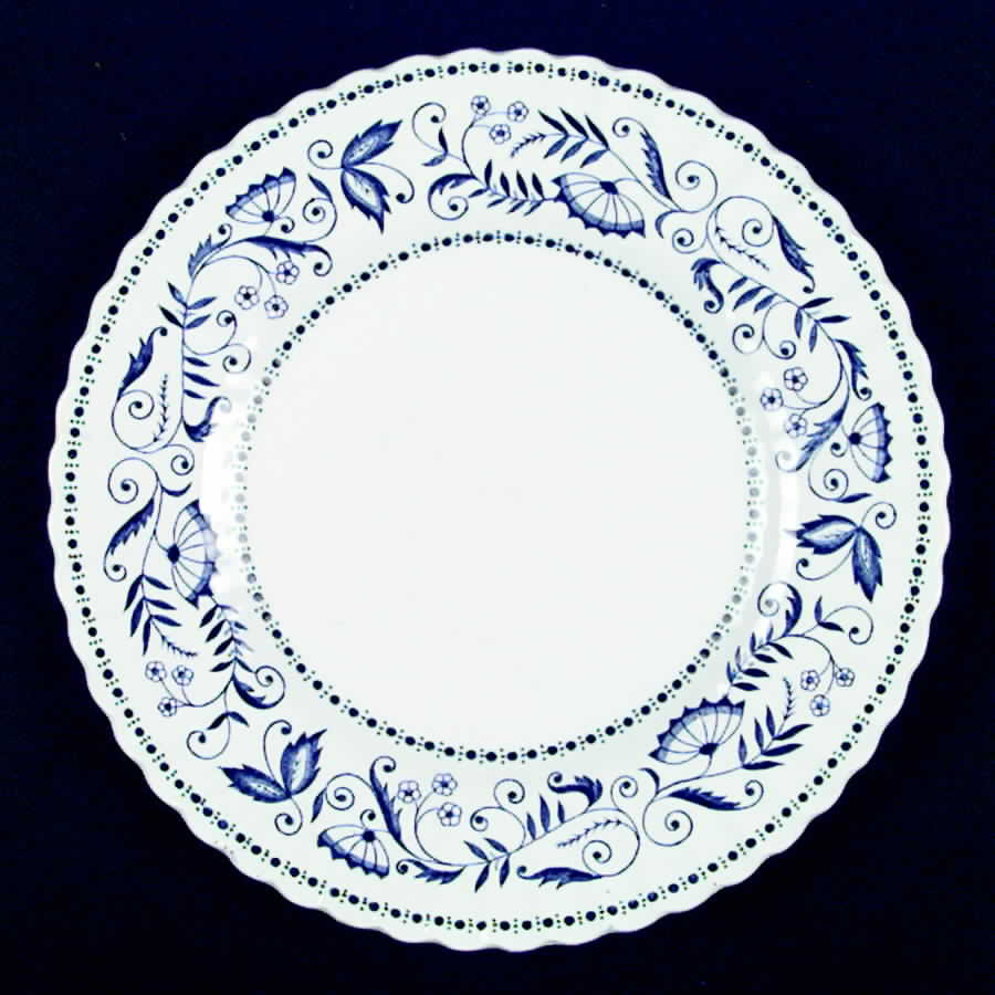 Legato Blue Dinner Plate by J & G Meakin-1