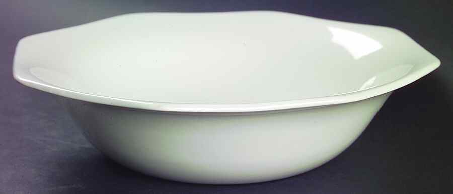 Liberty White 8" Octagonal Vegetable Bowl by J & G Meakin-1