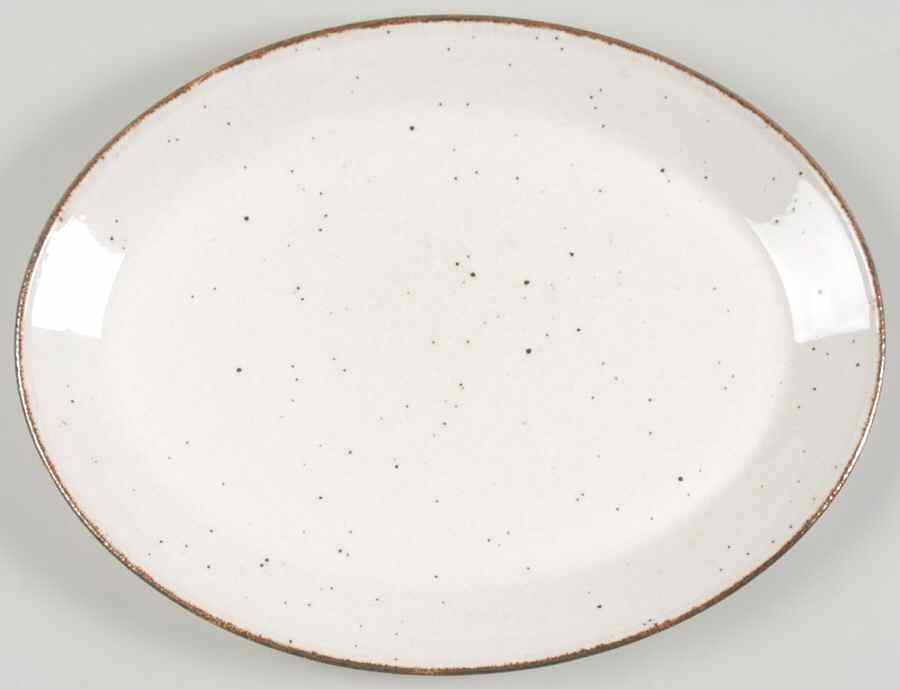 Lifestyle 12" Oval Serving Platter by J & G Meakin-1
