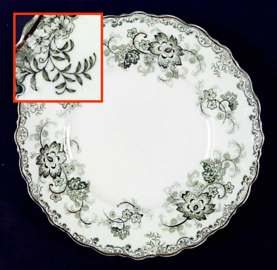Long Branch Dinner Plate by J & G Meakin-1