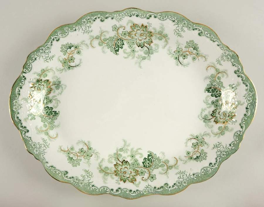 Long Branch 15" Oval Serving Platter by J & G Meakin-1