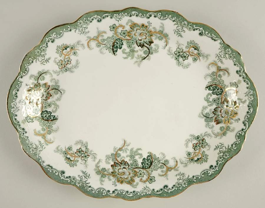 Long Branch 12" Oval Serving Platter by J & G Meakin-1