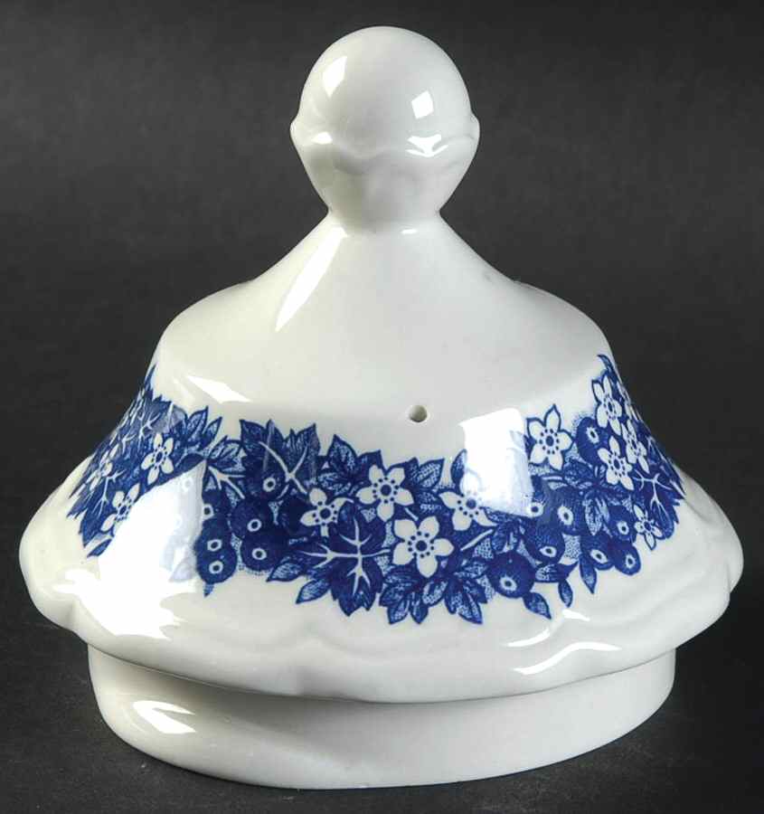 Merrie England Blue Lid for Teapot by J & G Meakin-1