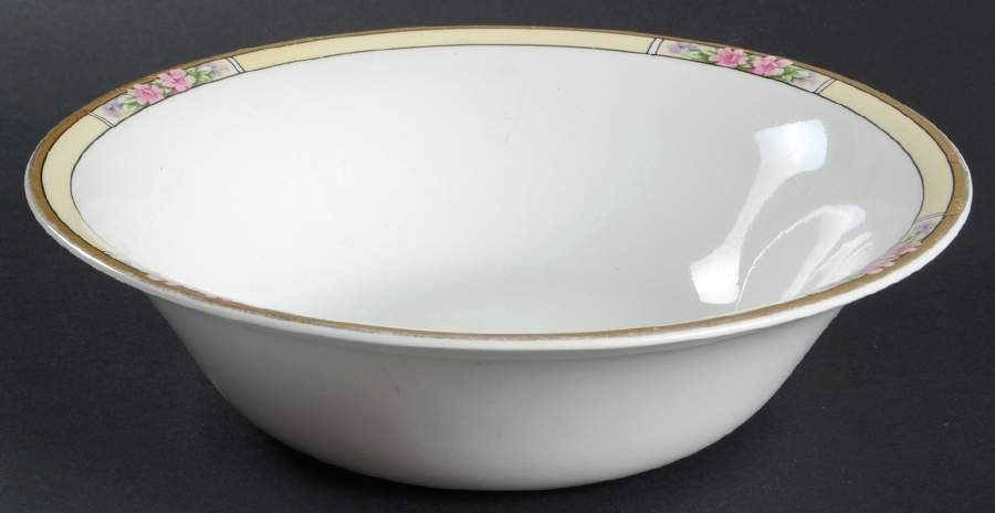 Nebraska Cream 9" Round Vegetable Bowl by J & G Meakin-1