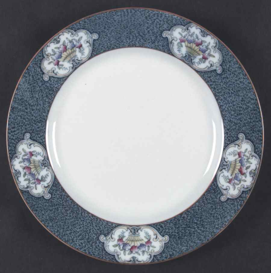 Newark (Blue On White) Dinner Plate by J & G Meakin-1