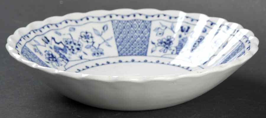 Park Lane Blue and White Fruit/Dessert (Sauce) Bowl by J & G Meakin-1