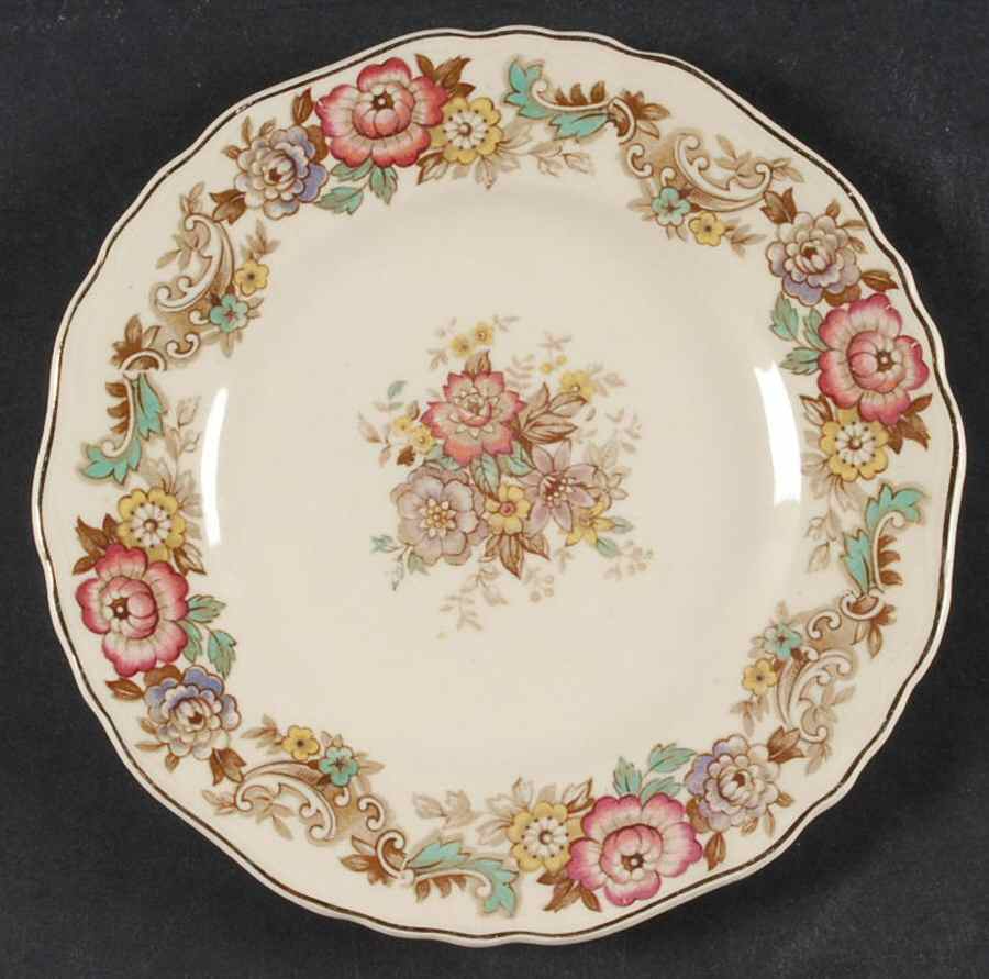 Pilgrim (Sunshine) Bread & Butter Plate by J & G Meakin-1