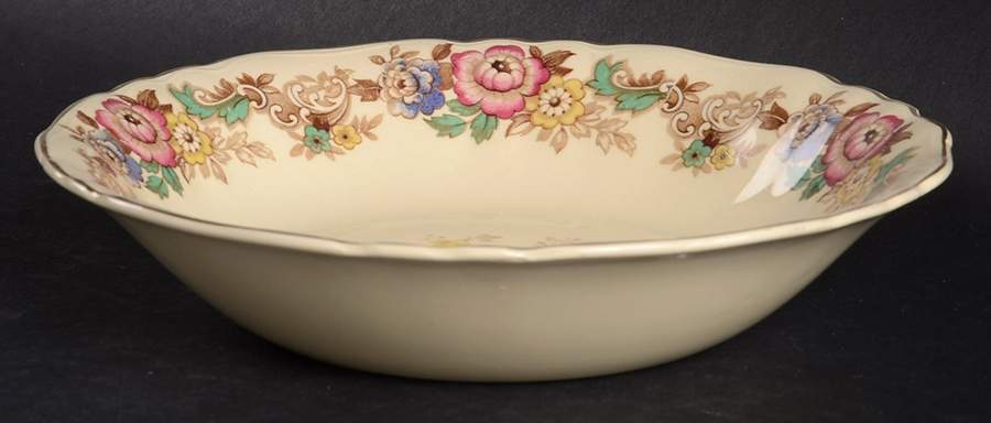 Pilgrim (Sunshine) Coupe Soup Bowl by J & G Meakin-1