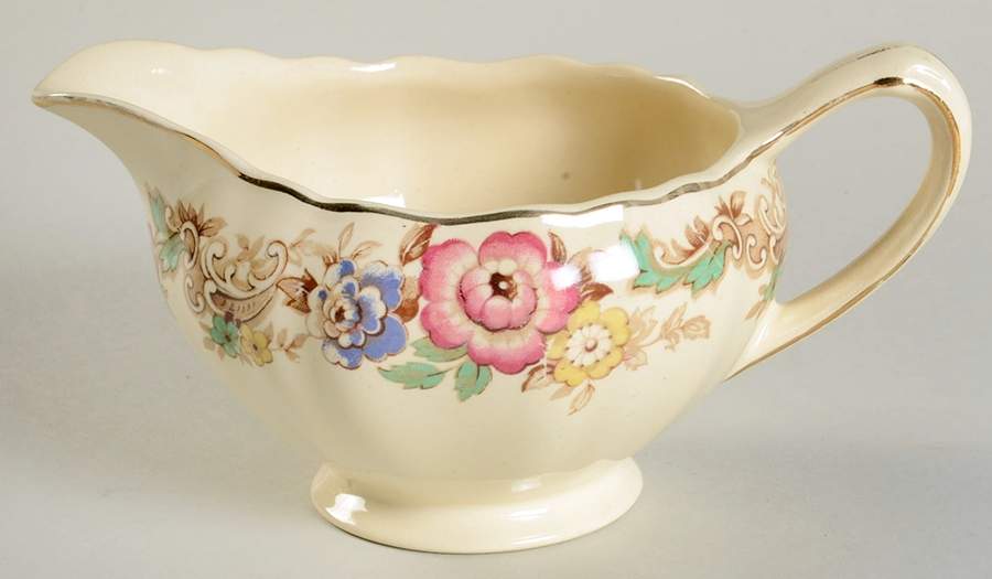 Pilgrim (Sunshine) Creamer by J & G Meakin-1
