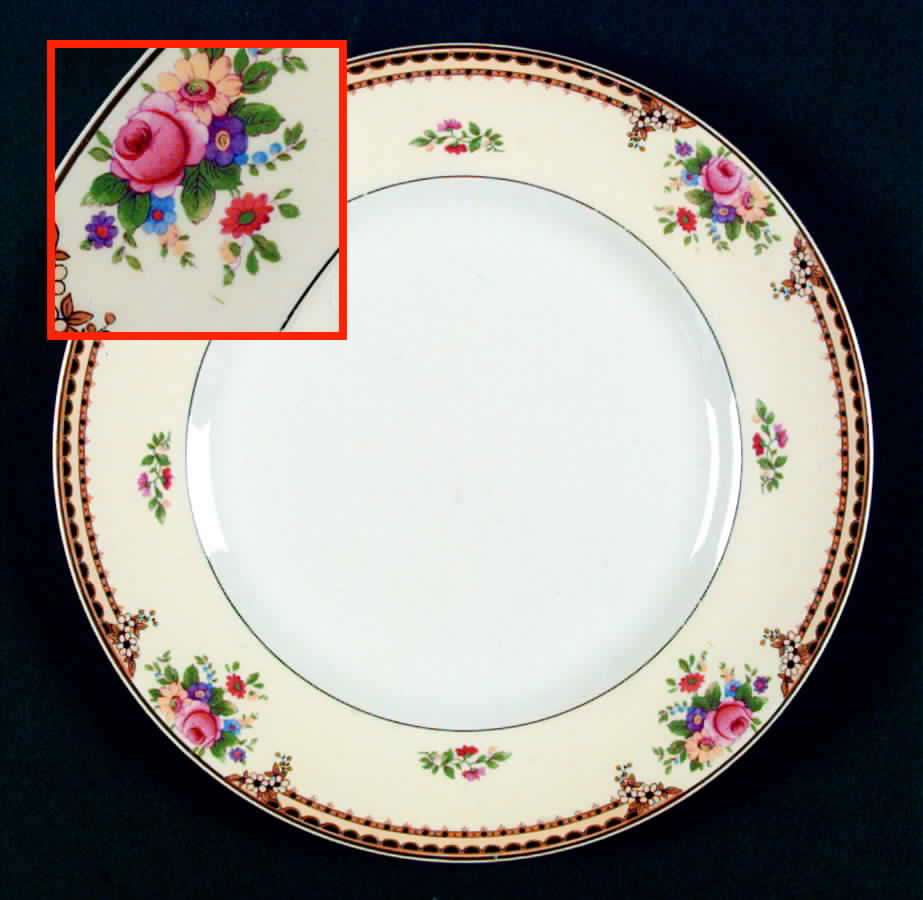 Princeton Dinner Plate by J & G Meakin-1