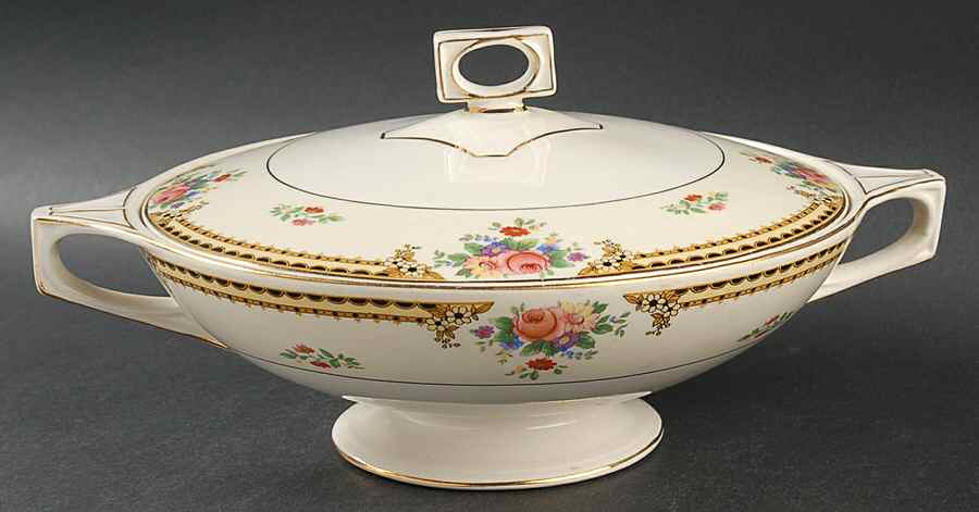 Princeton Round Covered Vegetable by J & G Meakin-1