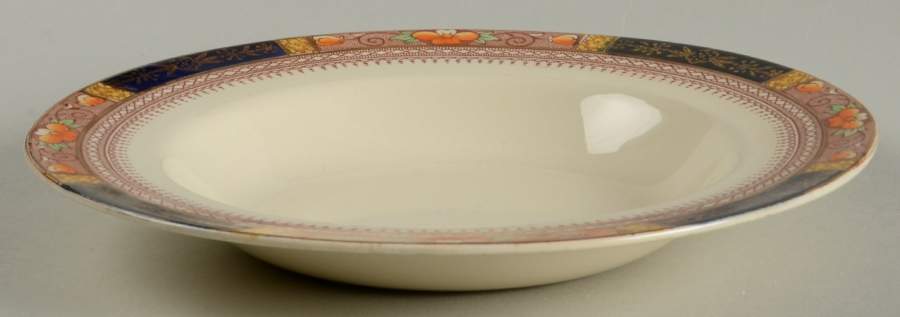 Queen Mary Rim Soup Bowl by J & G Meakin-1