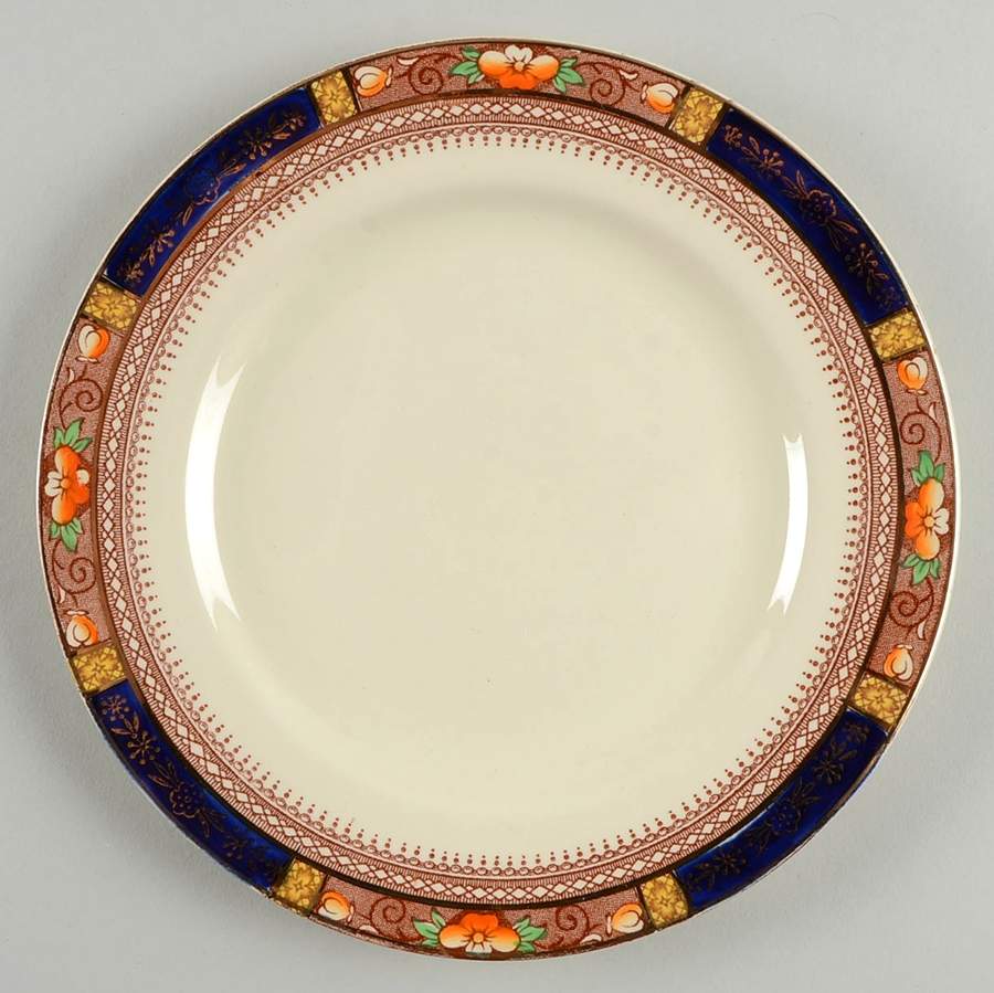 Queen Mary Salad Plate by J & G Meakin-1