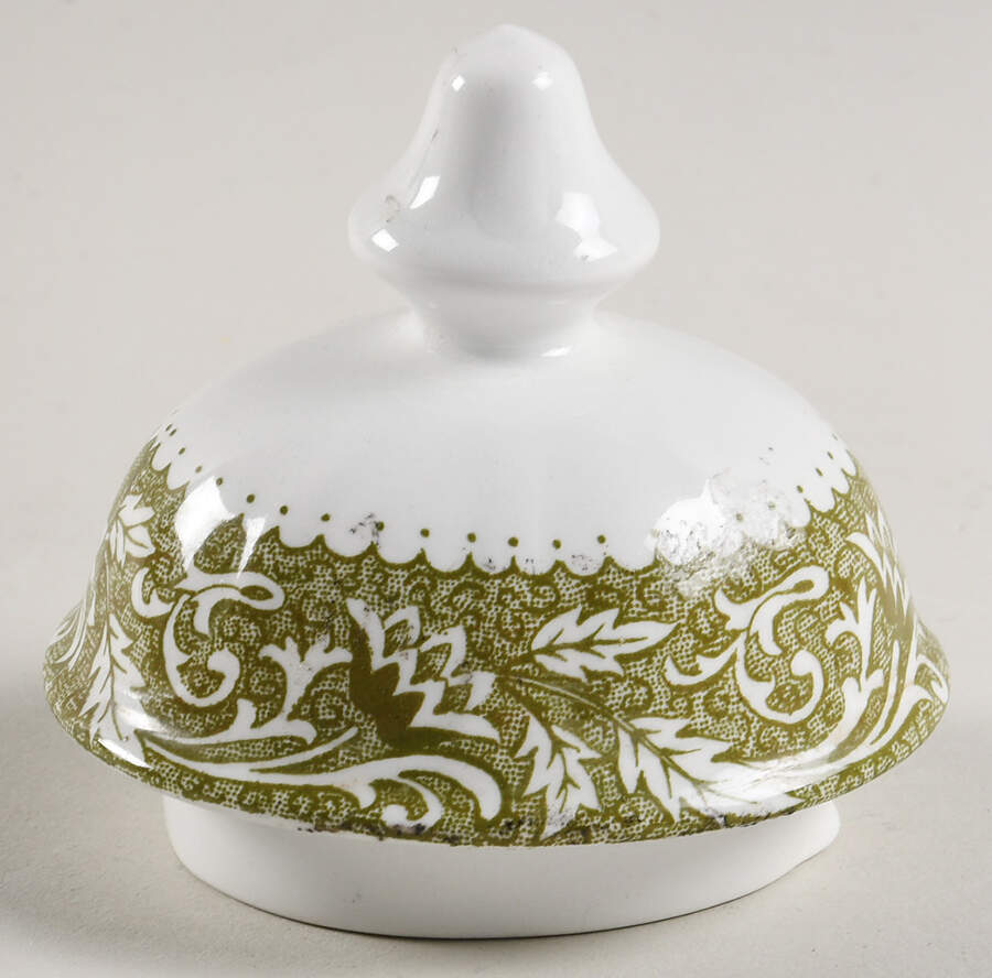 Renaissance Green Lid for Coffee Pot by J & G Meakin-1