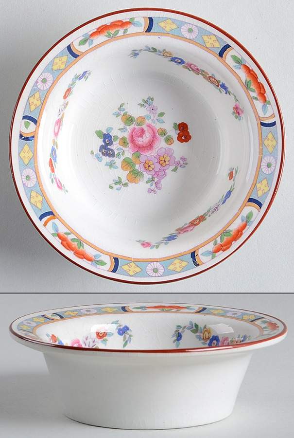 Richmond (White Background) Ramekin by J & G Meakin-1