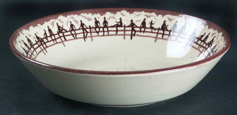 Rodeo Coupe Soup Bowl by J & G Meakin-1