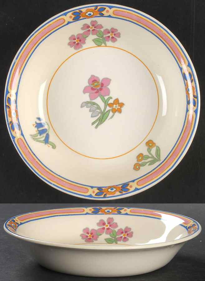 Romona Fruit/Dessert (Sauce) Bowl by J & G Meakin-1