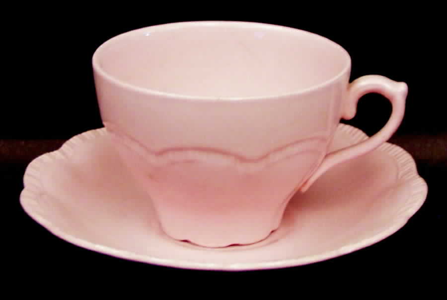 Rosa Flat Cup & Saucer Set by J & G Meakin-1