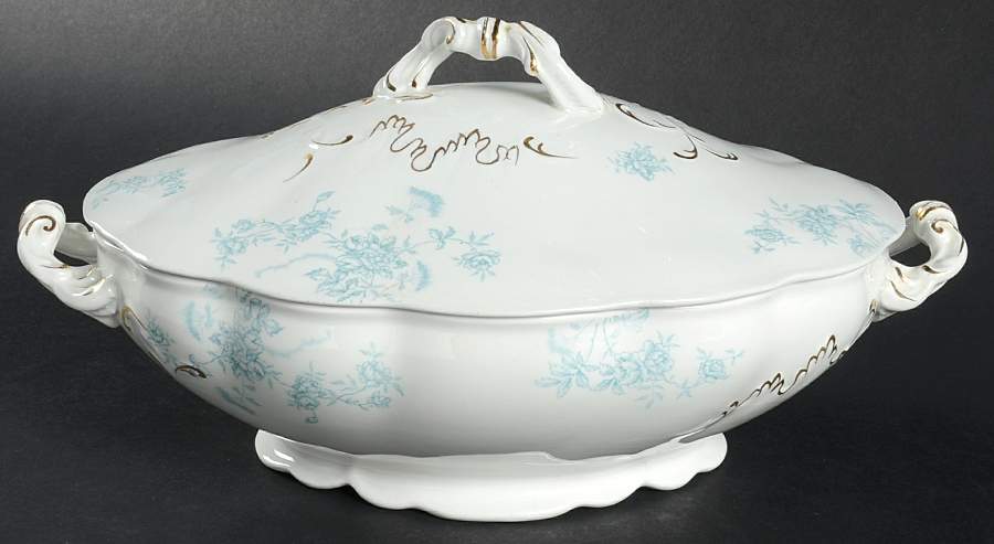 Rosine Oval Covered Vegetable by J & G Meakin-1