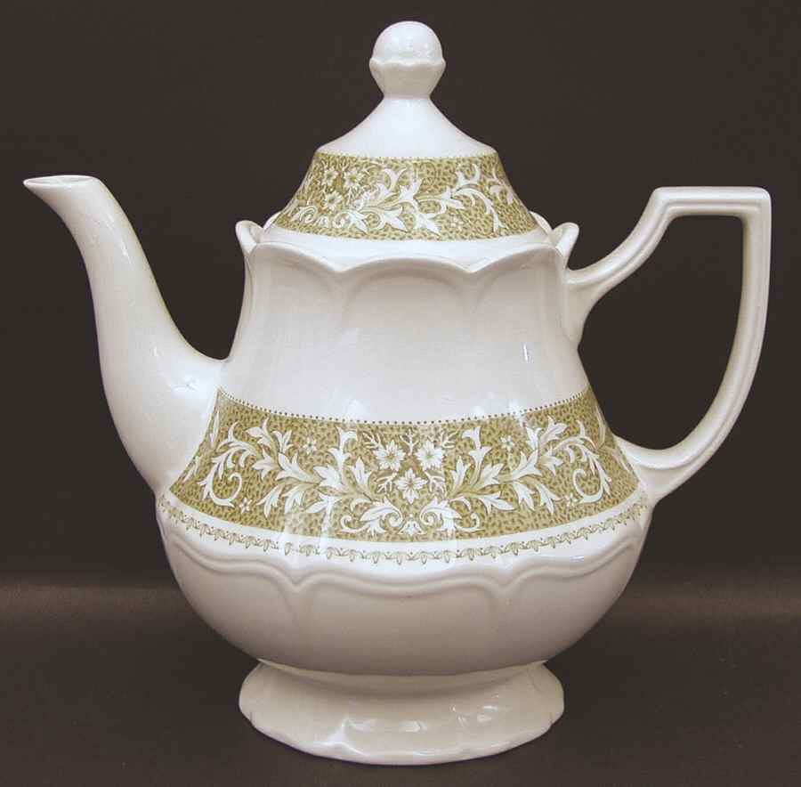 Sherwood Teapot & Lid by J & G Meakin-1