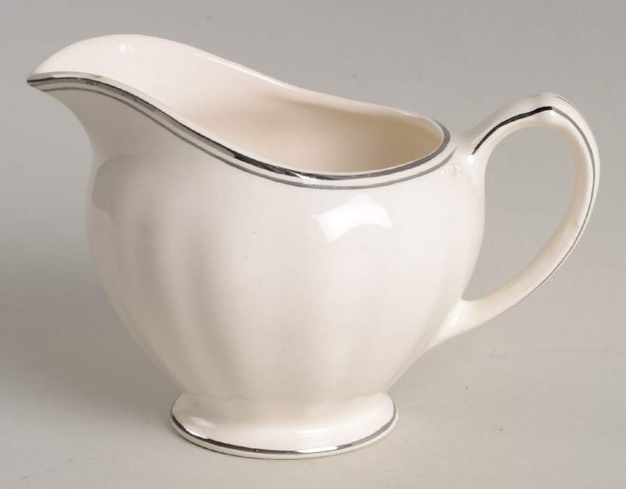 Silver Baroque Creamer by J & G Meakin-1