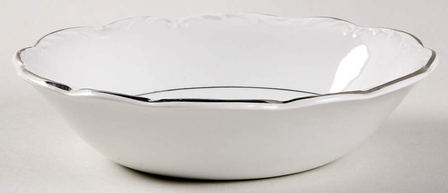 Silver Baroque Fruit/Dessert (Sauce) Bowl by J & G Meakin-1