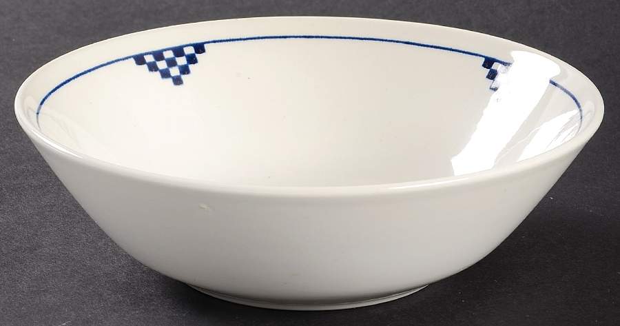 Silhouettes Chequers Coupe Cereal Bowl by J & G Meakin-1