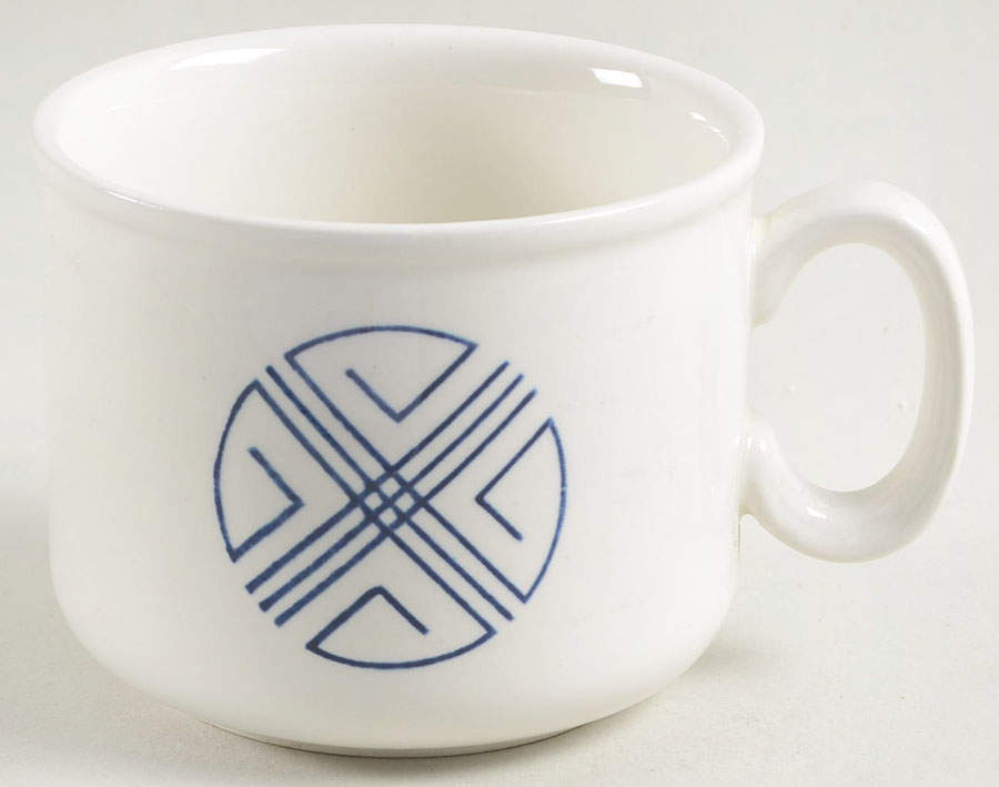 Silhouettes Flat Cup by J & G Meakin-1