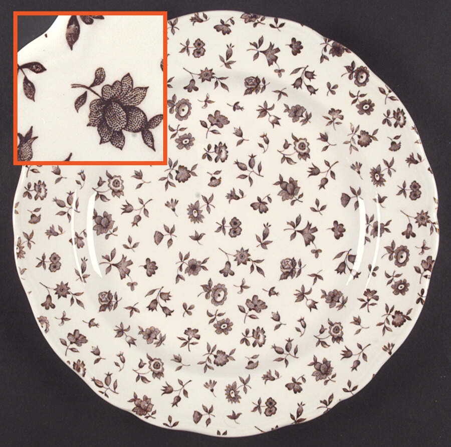 Springtime Dinner Plate by J & G Meakin-1