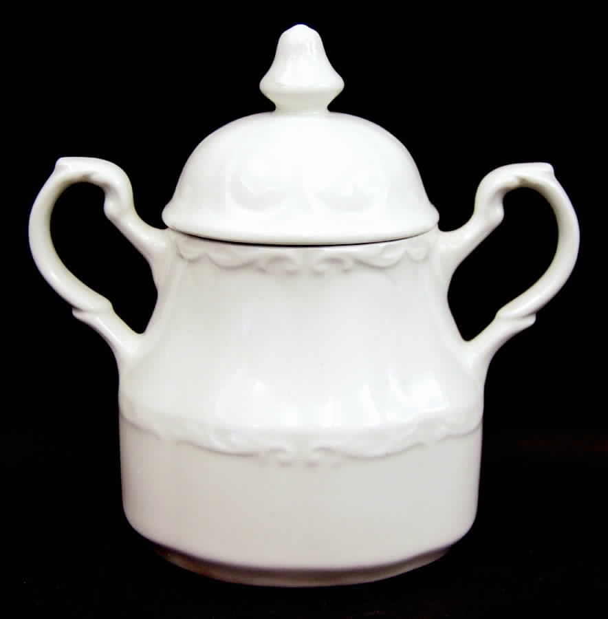 Sterling Colonial Sugar Bowl & Lid by J & G Meakin-1