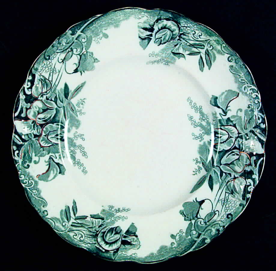 Sweet Pea Luncheon Plate by J & G Meakin-1