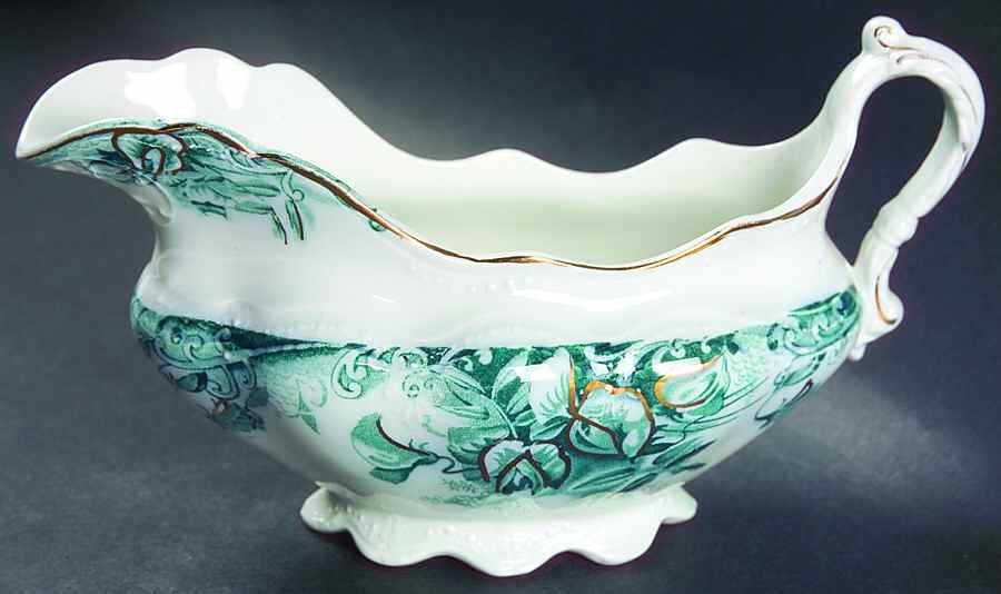 Sweet Pea Gravy Boat by J & G Meakin-1