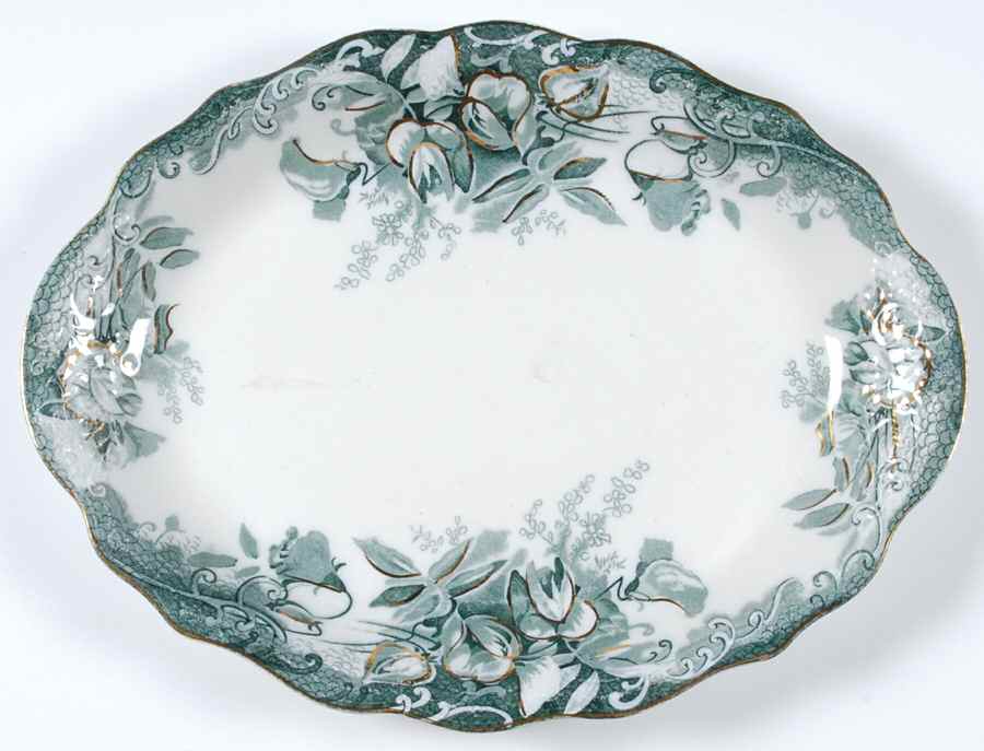 Sweet Pea 14" Oval Serving Platter by J & G Meakin-1