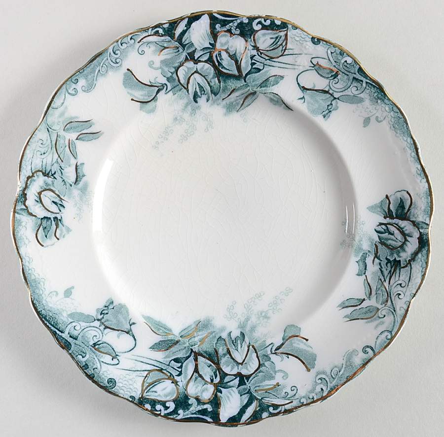 Sweet Pea Salad Plate by J & G Meakin-1