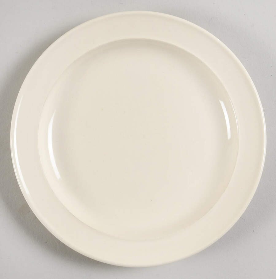 Trend (All Cream) Salad Plate by J & G Meakin-1