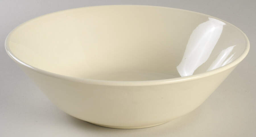 Trend (All Cream) 8" Round Vegetable Bowl by J & G Meakin-1