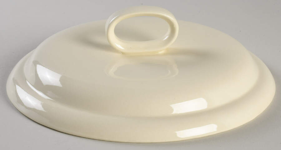 Trend (All Cream) Lid for 1.5 Qt Round Casserole by J & G Meakin-1