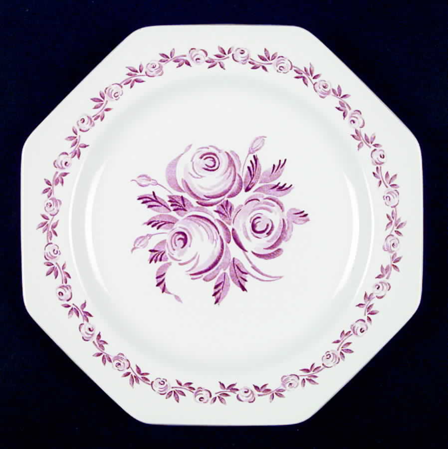 Trio Pink Dinner Plate by J & G Meakin-1