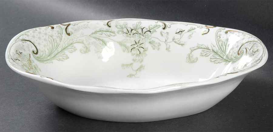 Utopia 9" Oval Vegetable Bowl by J & G Meakin-1