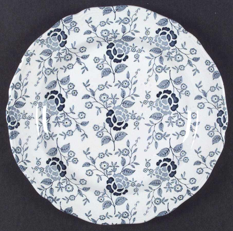 Victoria Blue Dinner Plate by J & G Meakin-1