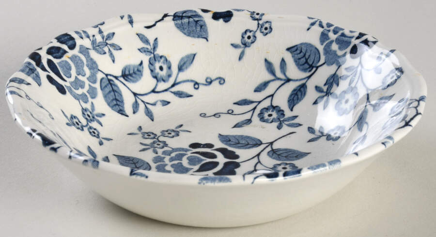 Victoria Blue Fruit/Dessert (Sauce) Bowl by J & G Meakin-1