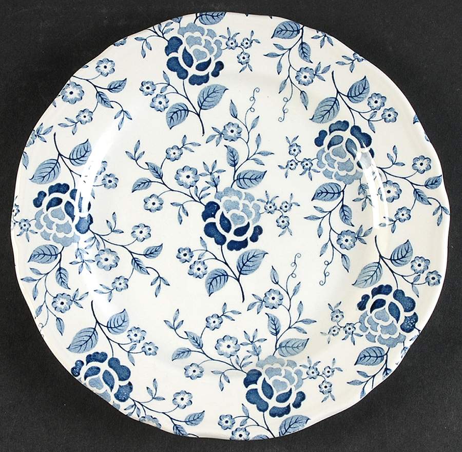 Victoria Blue Salad Plate by J & G Meakin-1