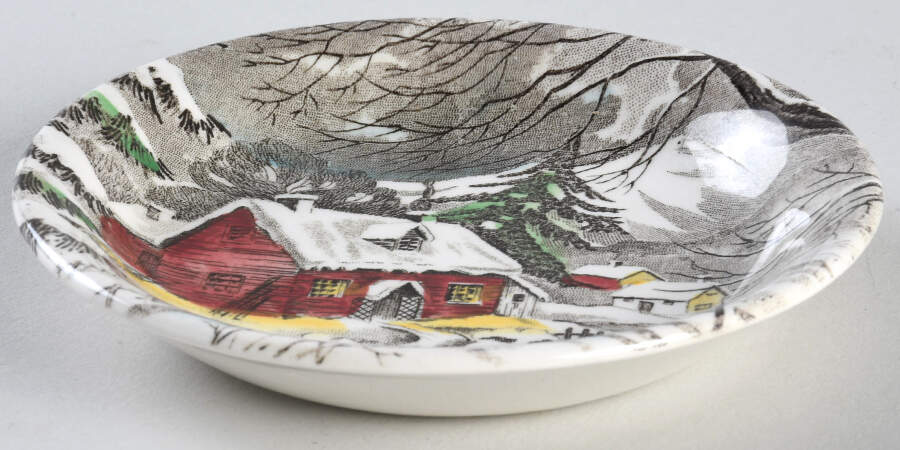 Welcome Home (Cream Background) Coaster by J & G Meakin-1